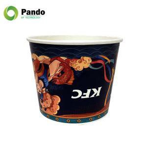 Sérsniðin prentuð pappír fötu