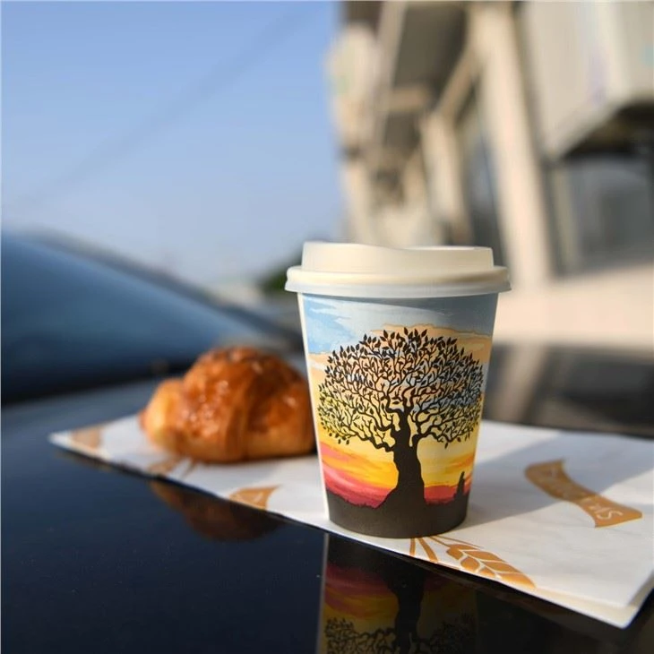 Water Based Coating Disposable Cups Recyclable